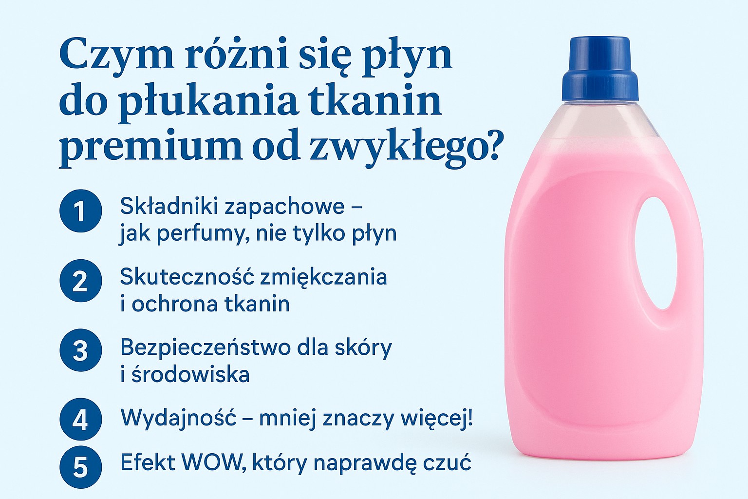 Czym różni się płyn do płukania tkanin premium od zwykłego? Czym różni się płyn do płukania tkanin premium od zwykłego?